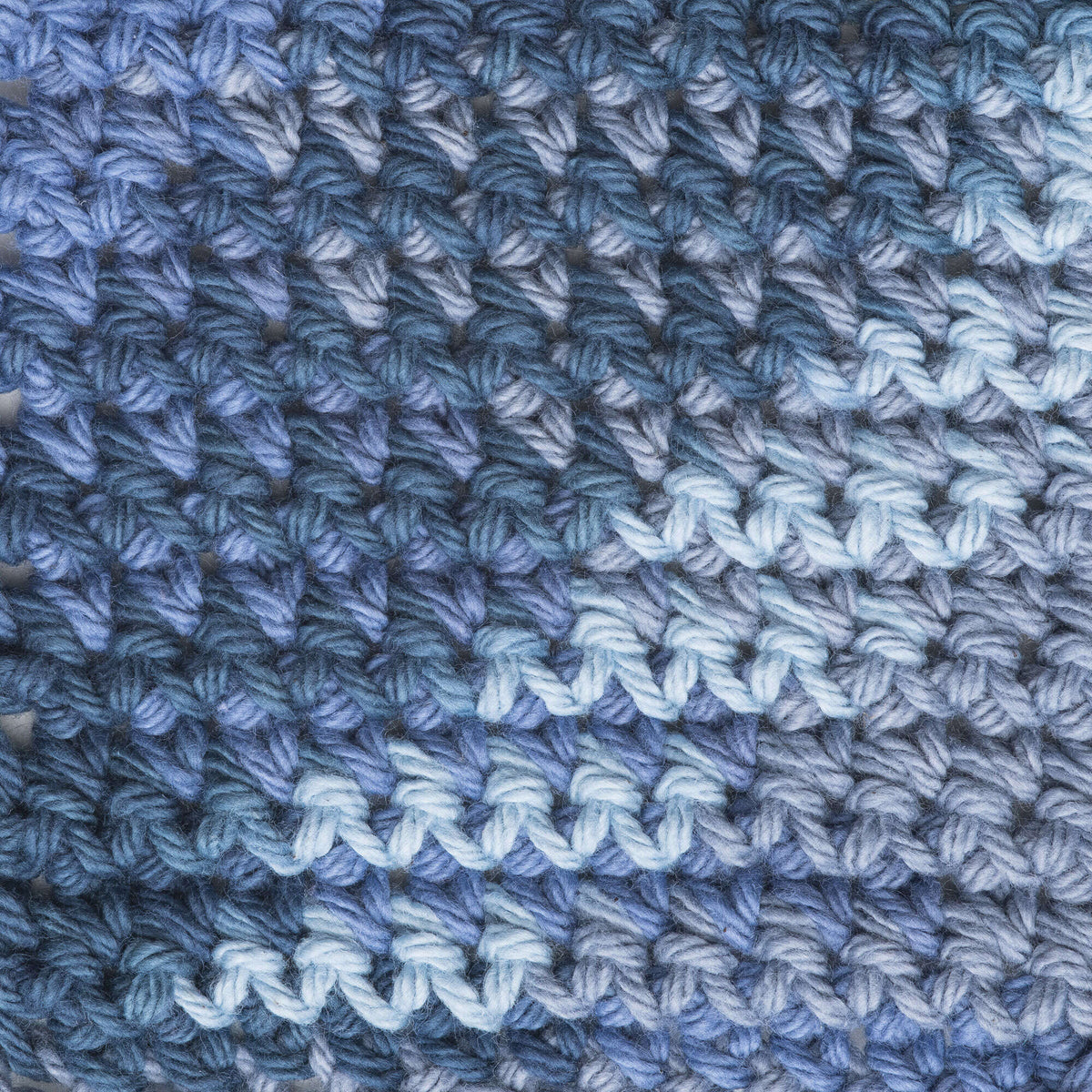 Blue Camo Ombre