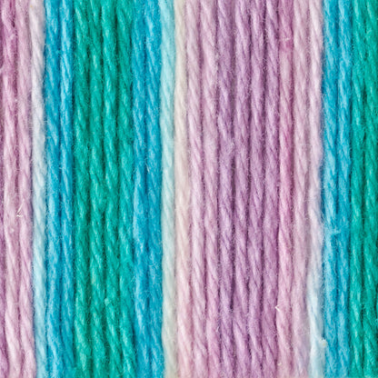 Bernat Handicrafter Cotton Variegates Yarn (340g/12oz) - Discontinued Beach Ball Blue Ombre