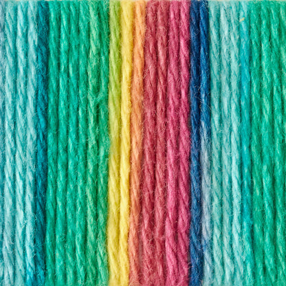 Bernat Handicrafter Cotton Variegates Yarn (340g/12oz) - Discontinued Psychedelic Ombre