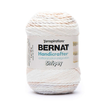 Bernat Handicrafter Stripey Yarn - Clearance Shades Linen