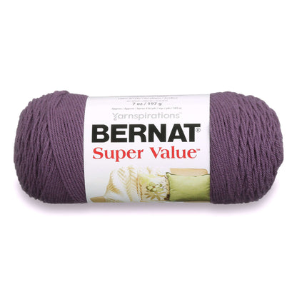 Bernat Super Value Yarn - Discontinued Shades Dark Mauve