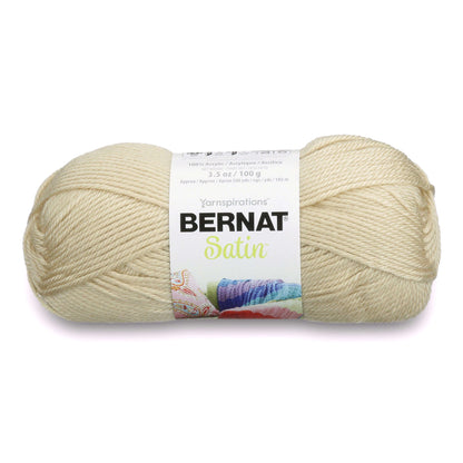 Bernat Satin Yarn - Discontinued Shades Linen