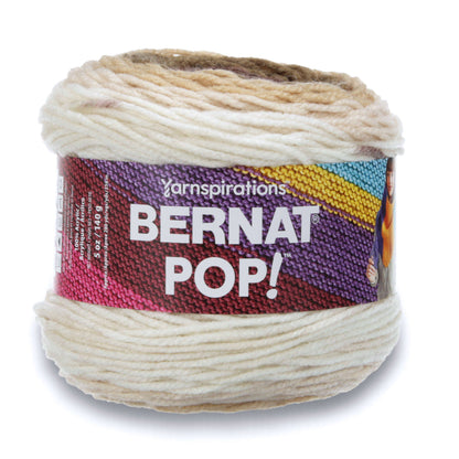 Bernat Pop! Yarn - Clearance Shades Hot Chocolate
