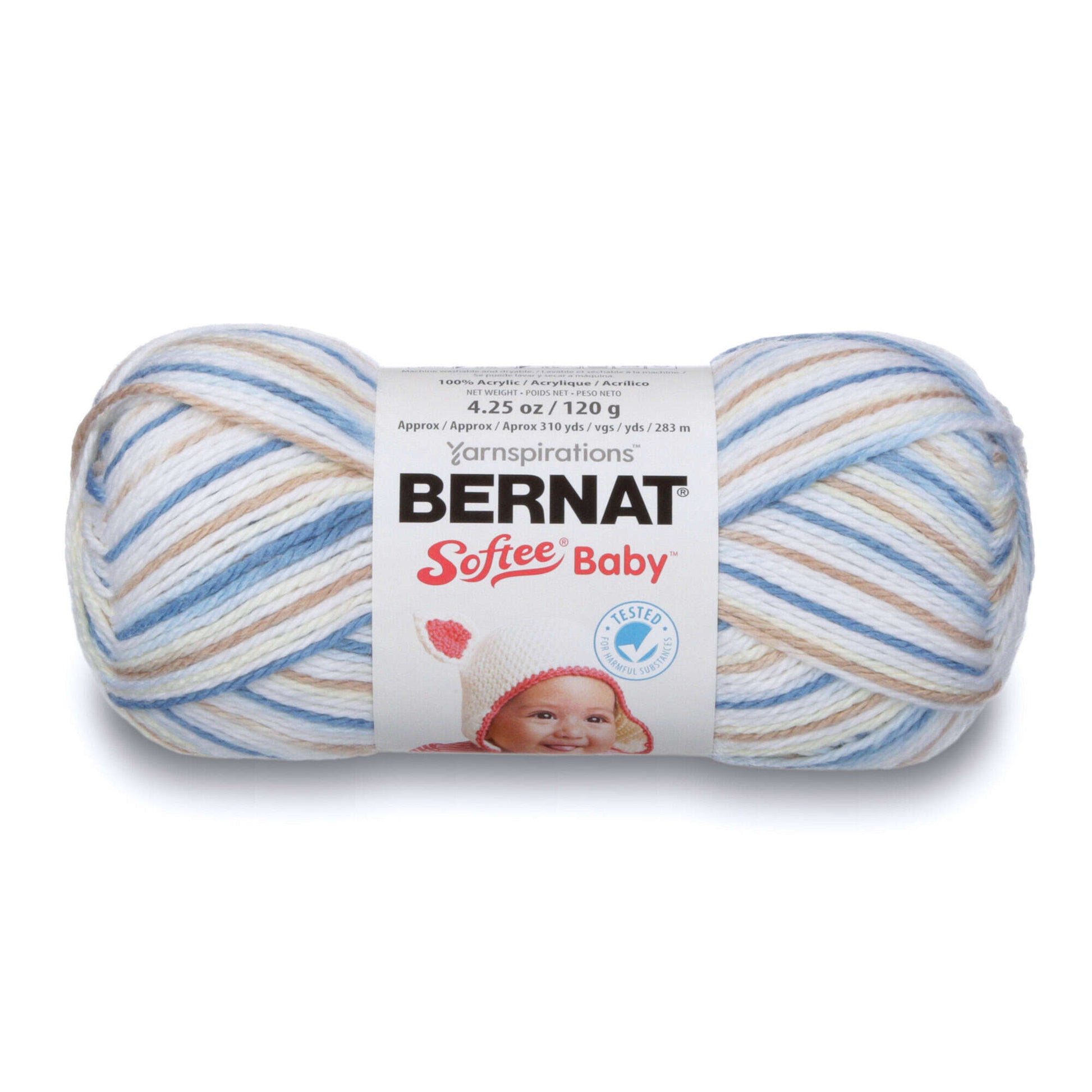 Bernat Softee Baby Variegates Yarn