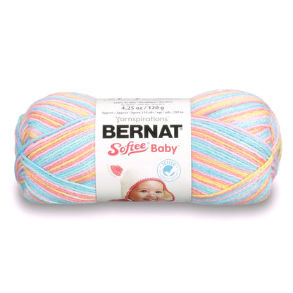 Bernat Softee Baby Variegates Yarn - Discontinued Shades Candy Baby Ombre