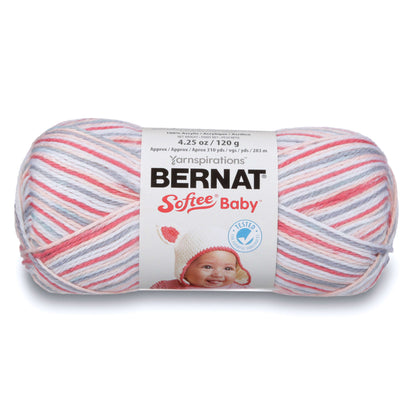 Bernat Softee Baby Variegates Yarn Princess Pebbles Ombre