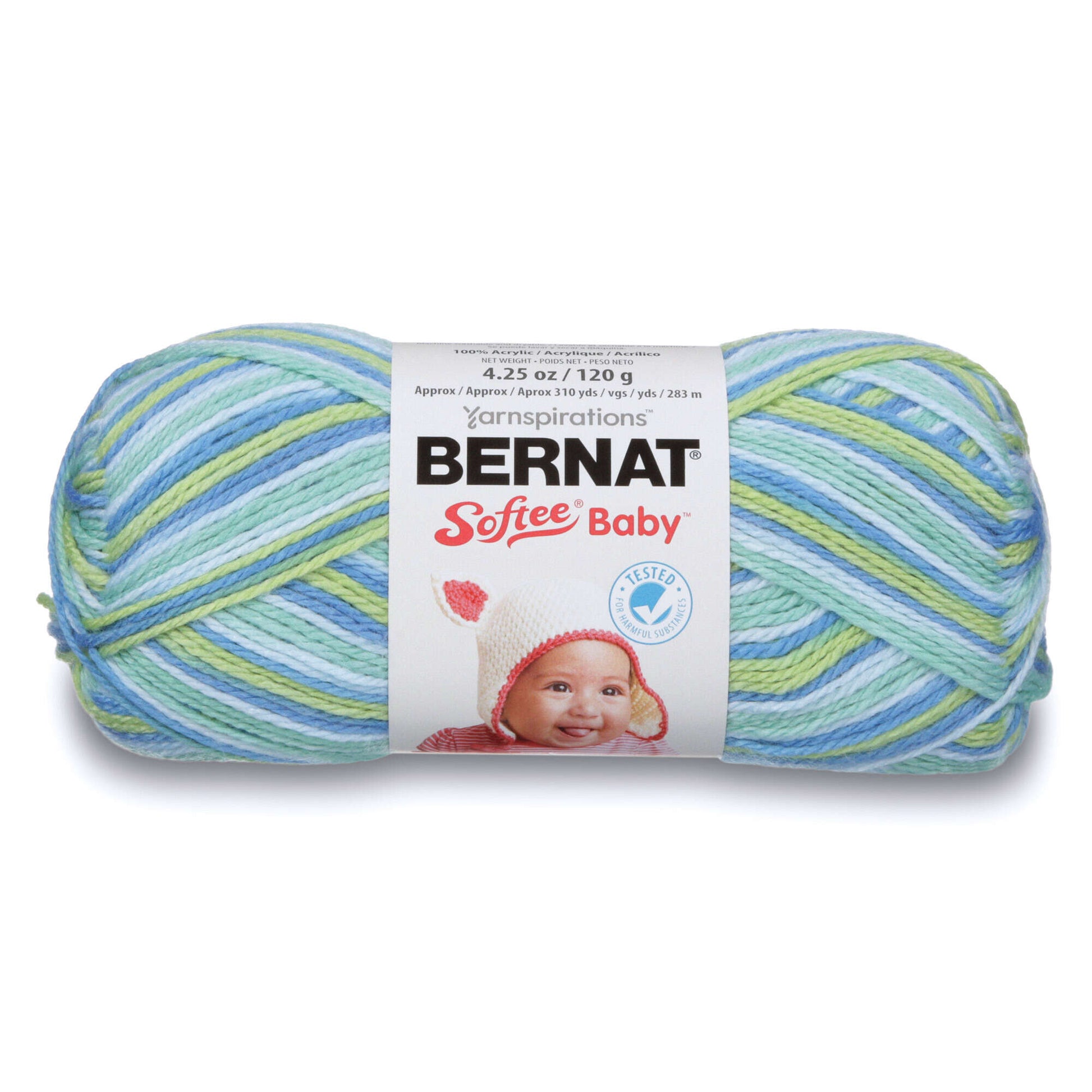 Bernat Softee Baby Variegates Yarn - Discontinued Shades