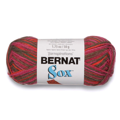 Bernat Sox Yarn - Discontinued Shades Sangria