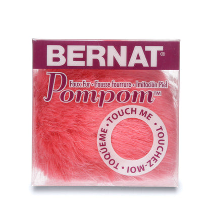 Bernat Faux Fur Pompom - Discontinued Items Coral