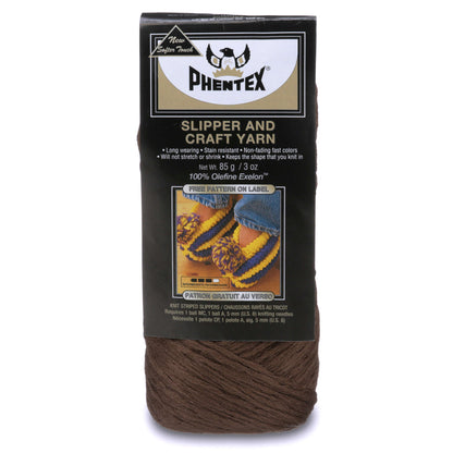 Phentex Slipper & Craft Yarn Brown