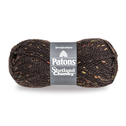 Patons Shetland Chunky Tweeds Yarn - Discontinued Shades Earthy Brown Tweed