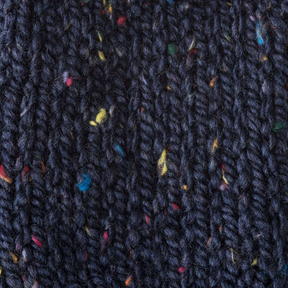 Patons Shetland Chunky Tweeds Yarn - Discontinued Shades Medium Blue Tweed