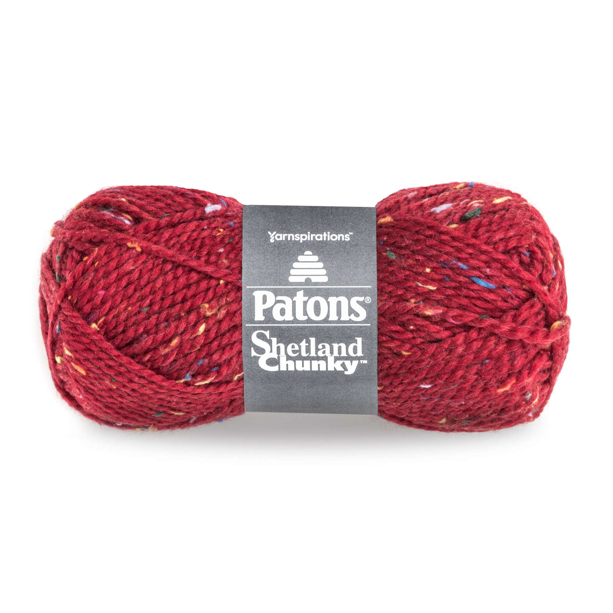 Deep Red Tweed