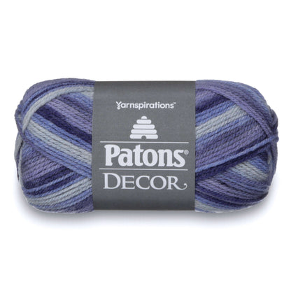 Patons Decor Yarn - Discontinued Shades Rich Blues Variegated
