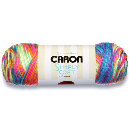 Caron Simply Soft Paints Yarn Rainbow Bright