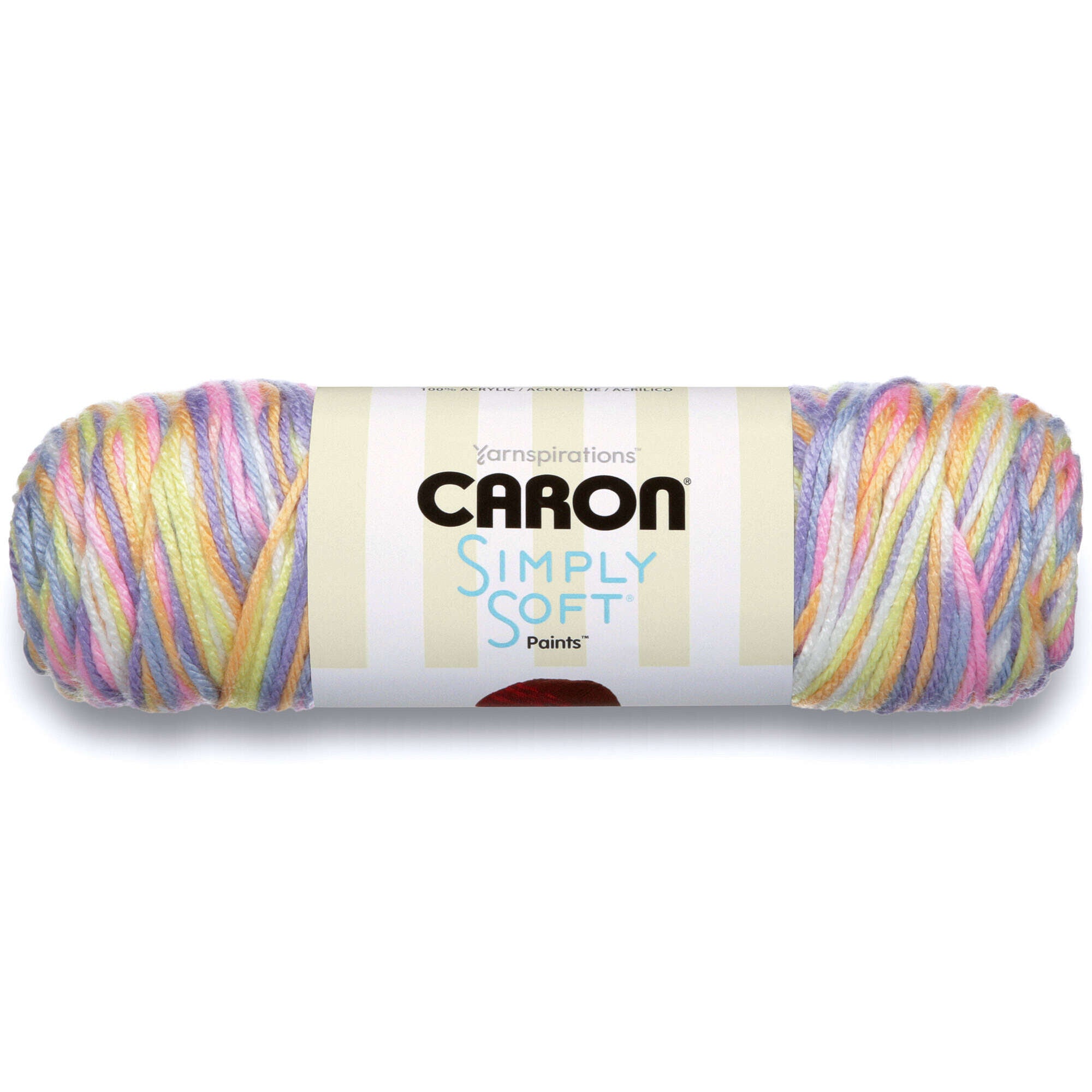Caron Simply Soft Rose Garden Paints Yarn - 3 Pack of 141g/5oz - Acrylic, 3  - Jay C Food Stores