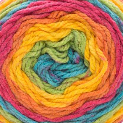 Caron Chunky Cakes Yarn, Retailer Exclusive Rainbow Jellies