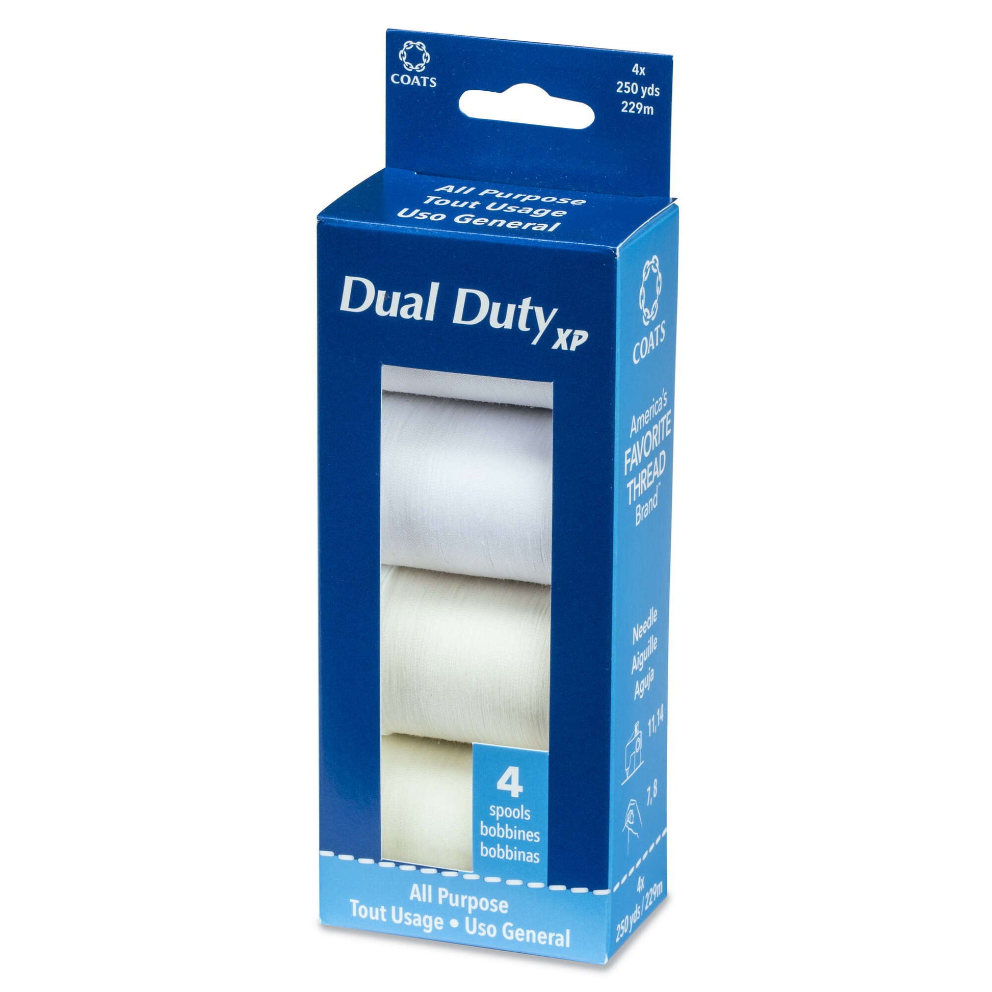 Dual Duty XP All Purpose Sewing Thread, 4 Spools