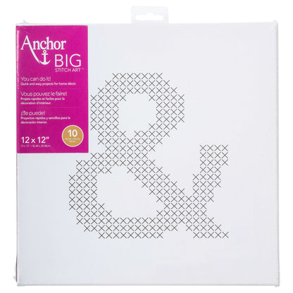Anchor Big Stitch Art 12" x 12" - Clearance Items And Sigan