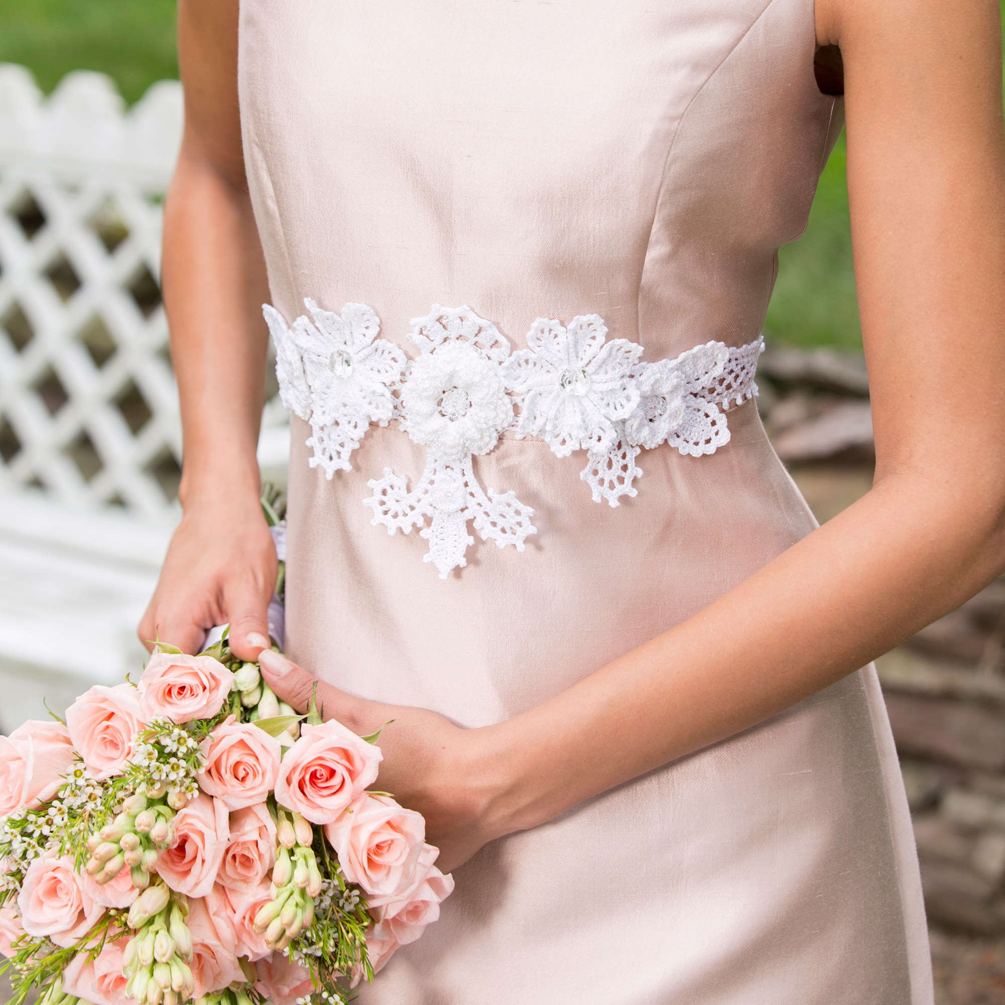Free Experienced Aunt Lydia's Stunning Bridal Belt Crochet Pattern | Yarnspirations Free Experienced Aunt Lydia's Stunning Bridal Belt Crochet Pattern | Yarnspirations