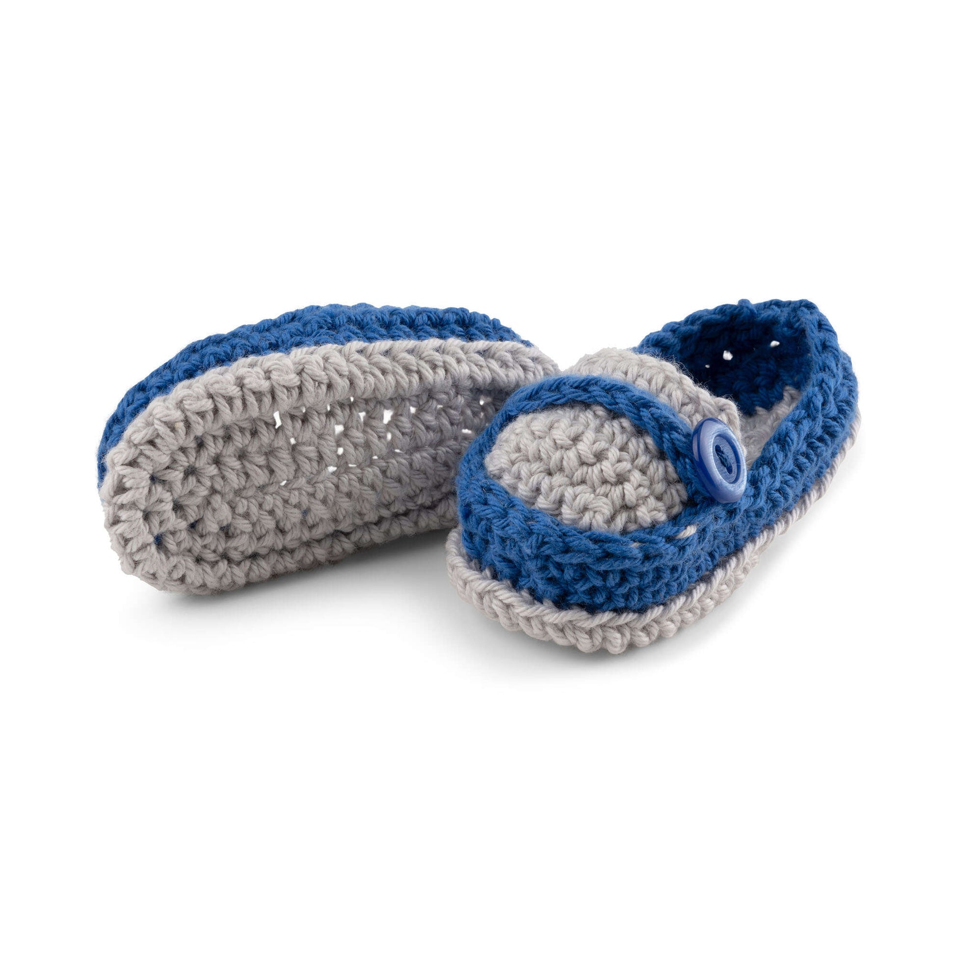 Free Aunt Lydia's Crochet Baby Loafers Pattern