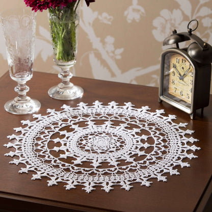 Aunt Lydia's Affinity Doily Crochet Crochet Kitchen Décor made in Aunt Lydia's Classic Crochet Thread yarn