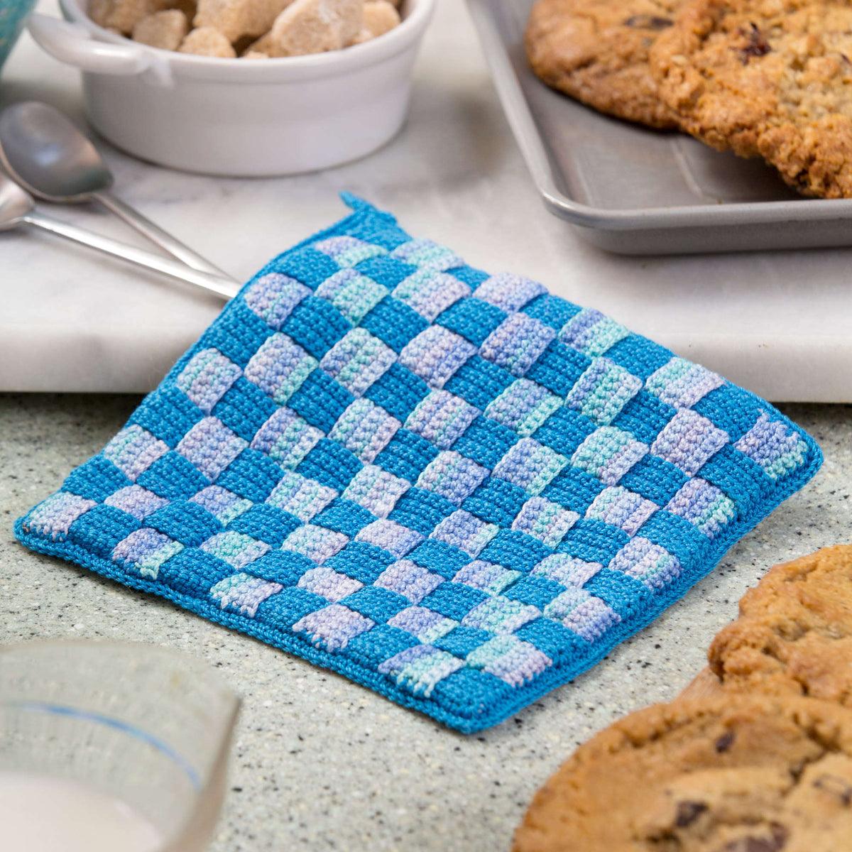 Crochet Kitchen Décor made in Aunt Lydia's Classic Crochet Thread yarn