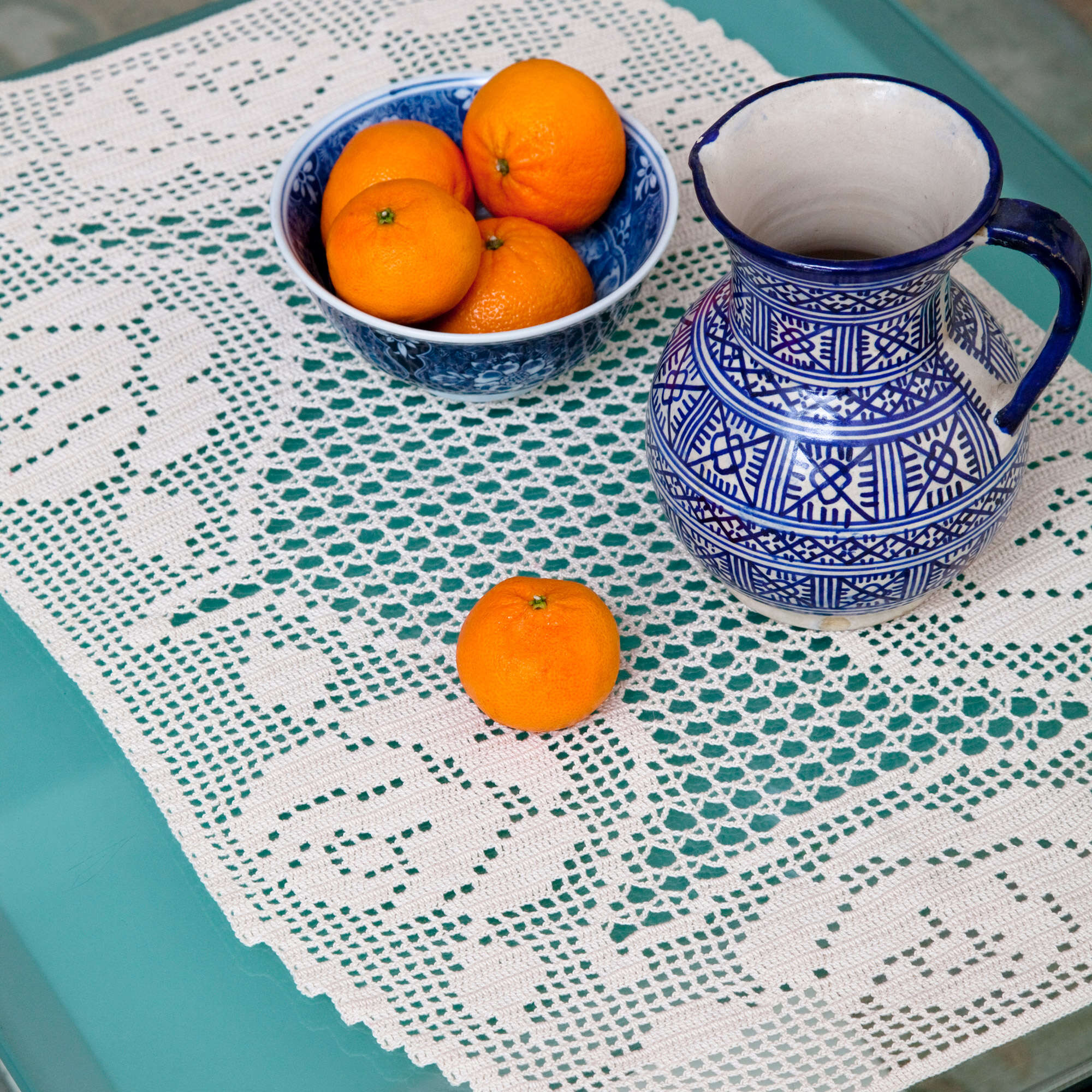 Free Easy Aunt Lydia's Rose \u0026 Lace Doily Crochet Pattern | Yarnspirations, image size:2000x2000