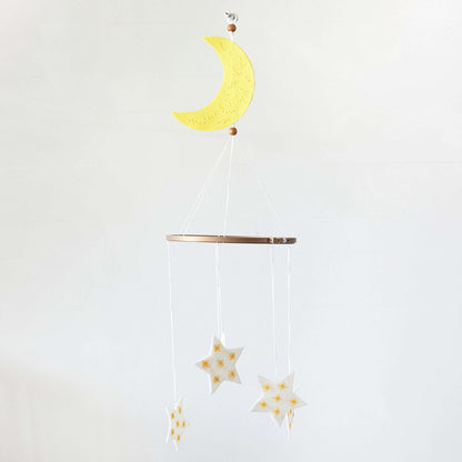 Anchor Starry Night Mobile Craft Craft Accessory made in Anchor Stitchable Felt yarn
