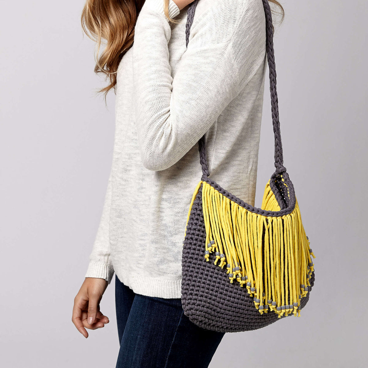 Crochet Accessory made in Bernat Maker Fashion yarn