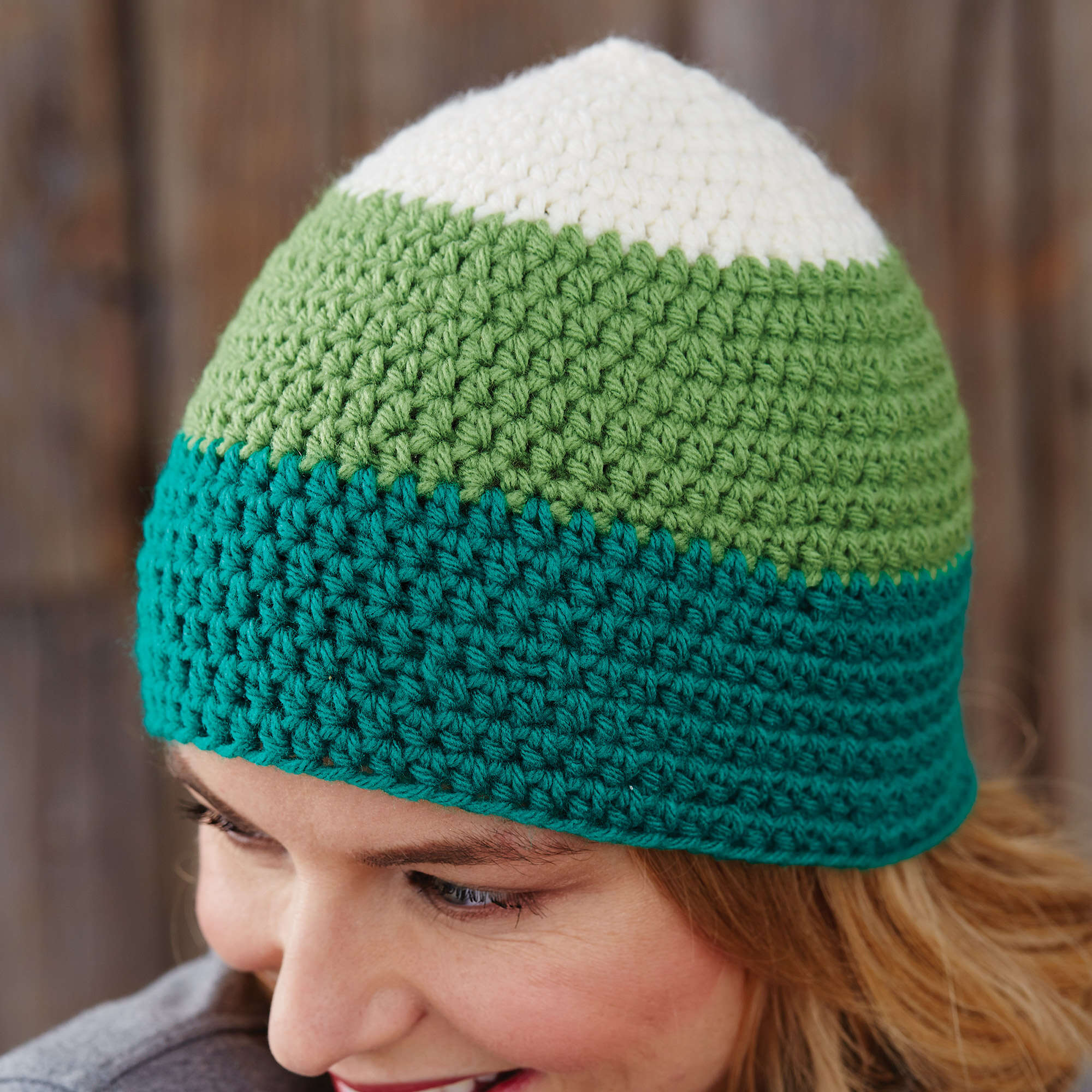 Free Easy Bernat Go Snow Toque Crochet Pattern Yarnspirations