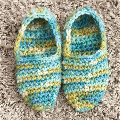 Bernat Quickie Slippers Crochet S