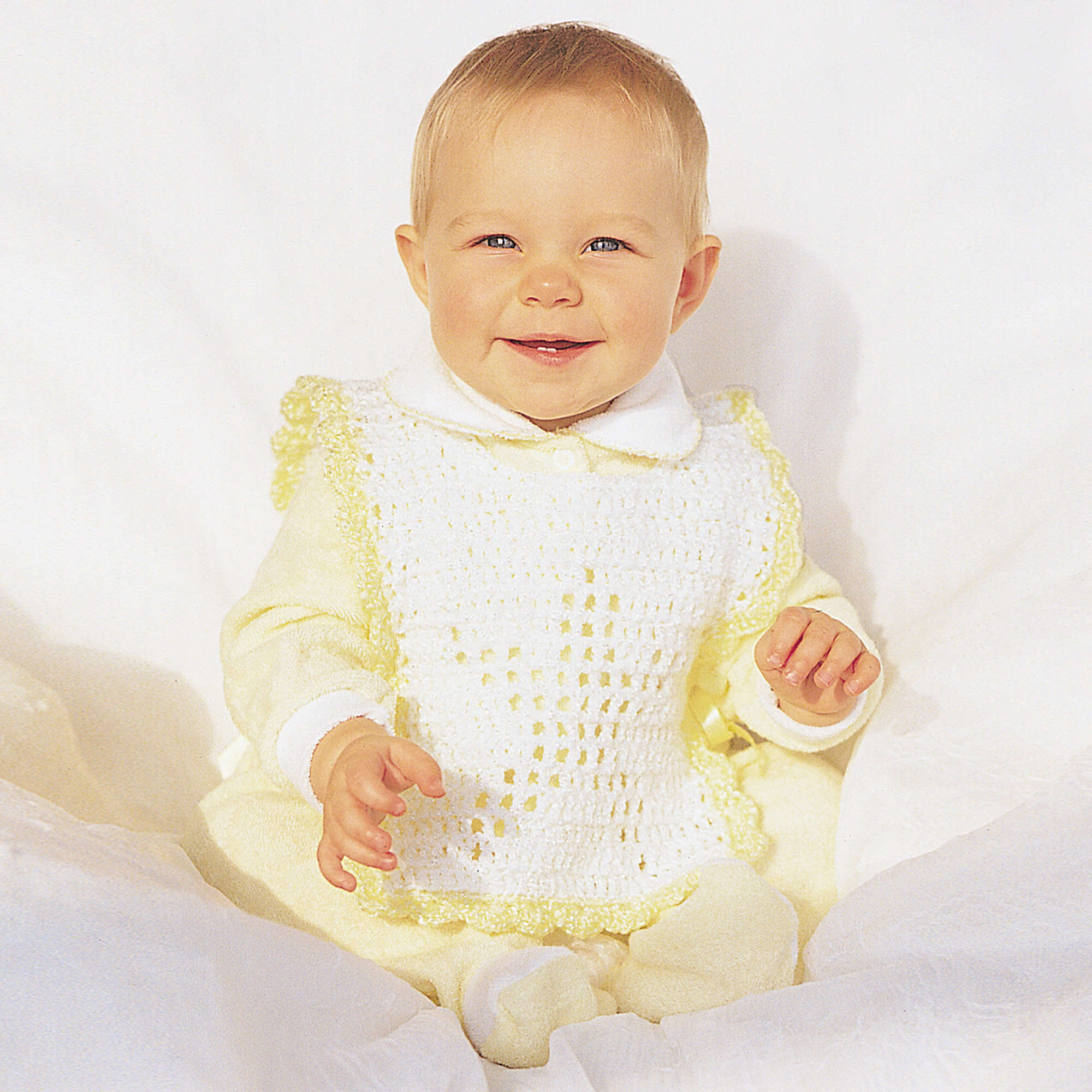 Free Bernat Star Baby Bib Crochet Pattern | Yarnspirations Free Bernat Star Baby Bib Crochet Pattern | Yarnspirations