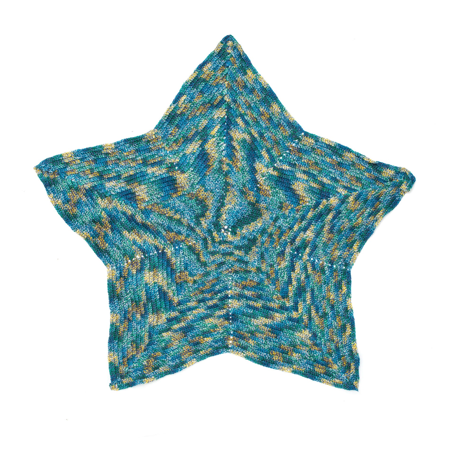 Free Bernat Starlight Crochet Blanket Pattern
