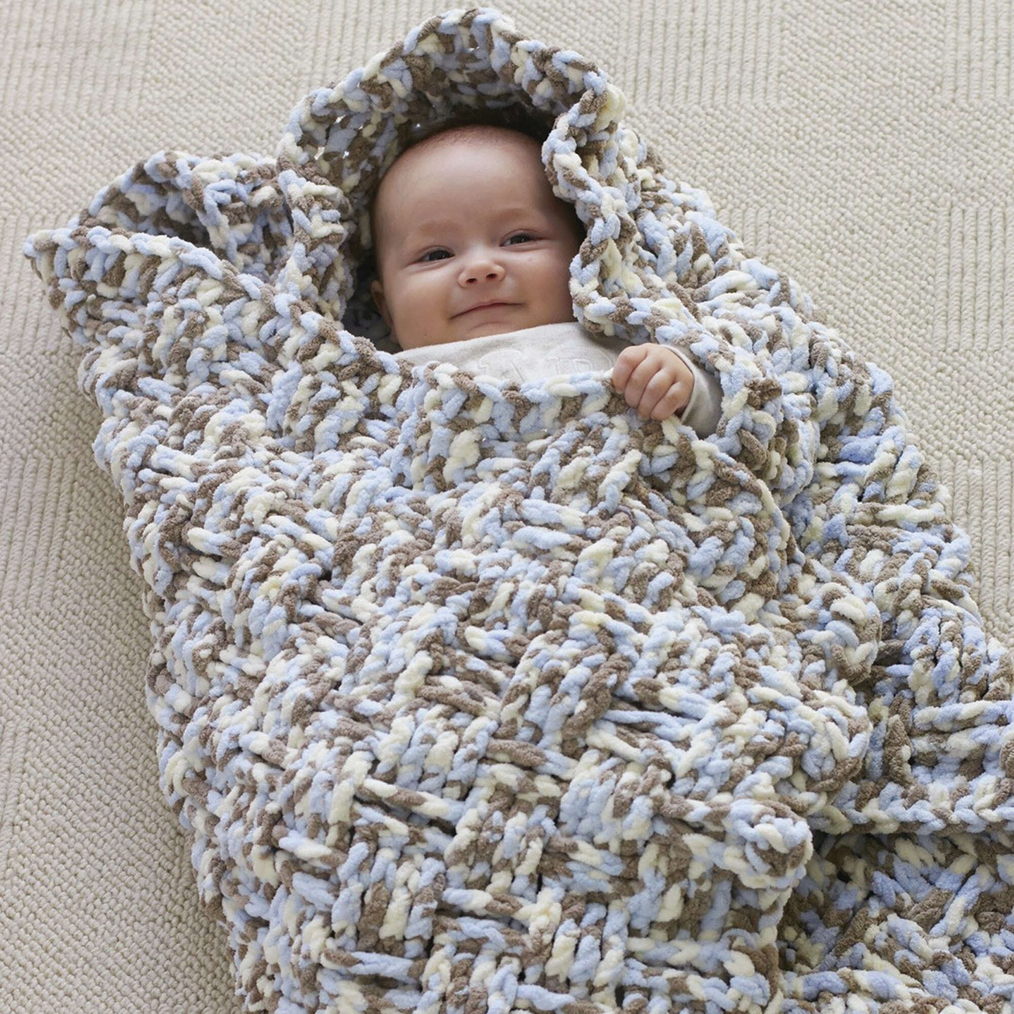 Bernat Dream Weaver Crochet Blanket | Yarnspirations