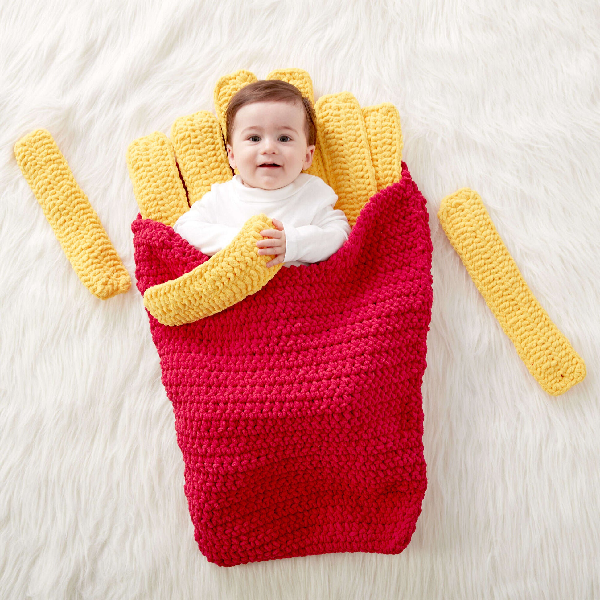 Free Bernat Small Fry Crochet Sleep Sack Pattern