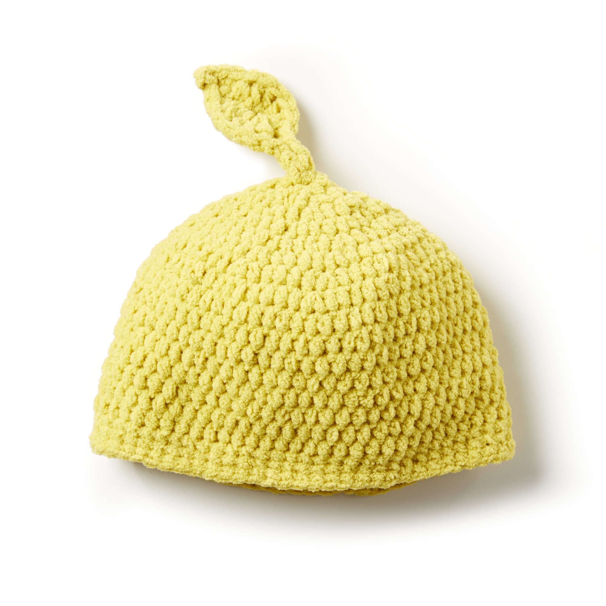 Free Easy Bernat Li'l Sprout Hat Crochet Pattern | Yarnspirations