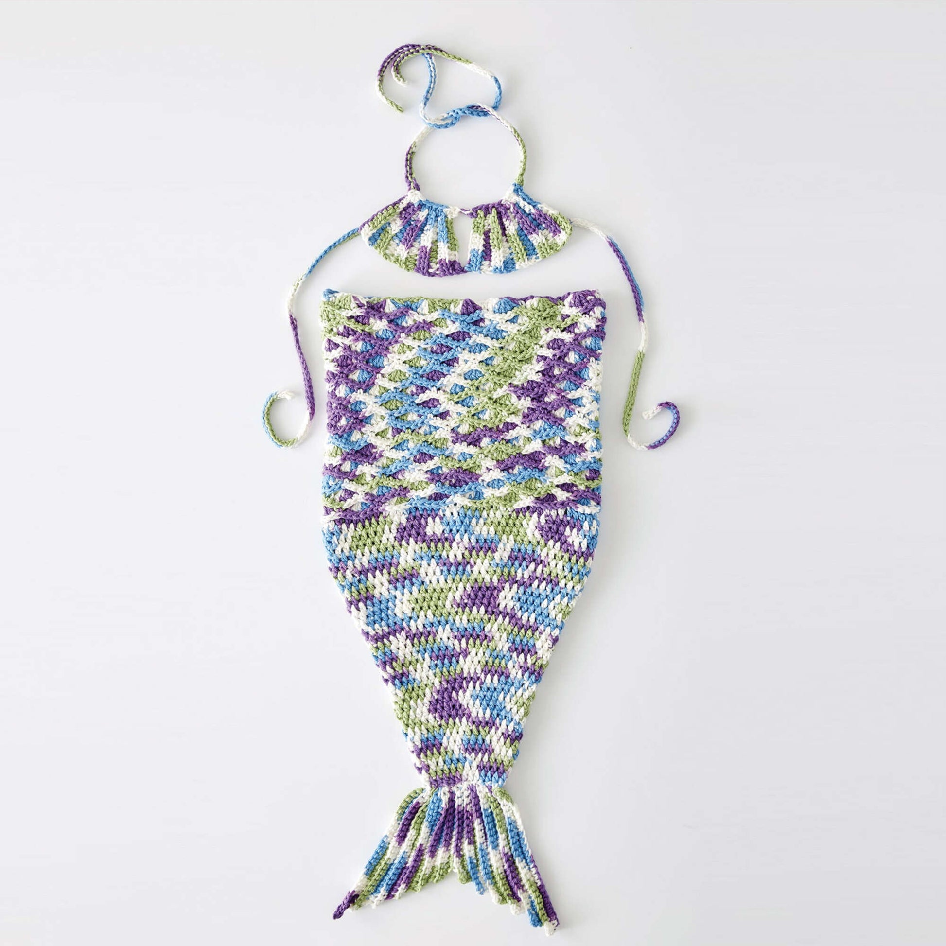 Free Bernat Wee Mermaid Crochet Costume Pattern