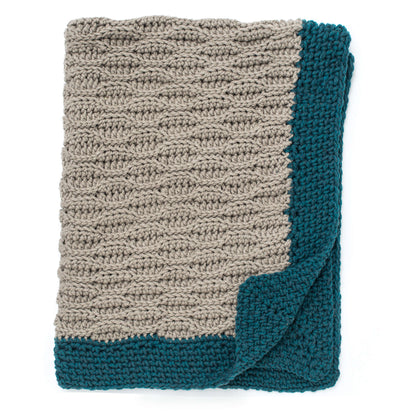Bernat Quick & Easy Crochet Blanket Crochet Blanket made in Bernat Softee Chunky yarn
