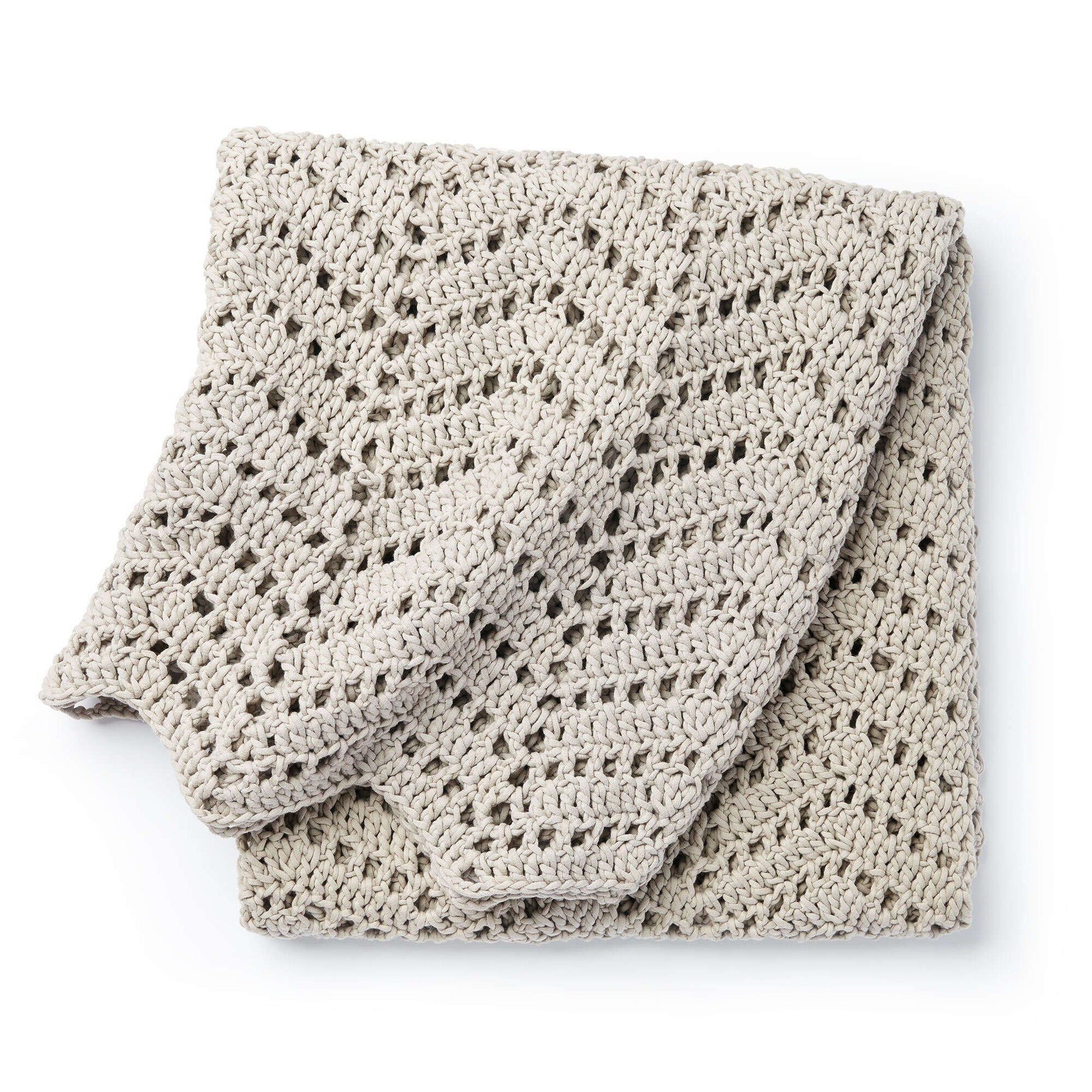 Free Bernat Ripples In The Sand Crochet Afghan Pattern