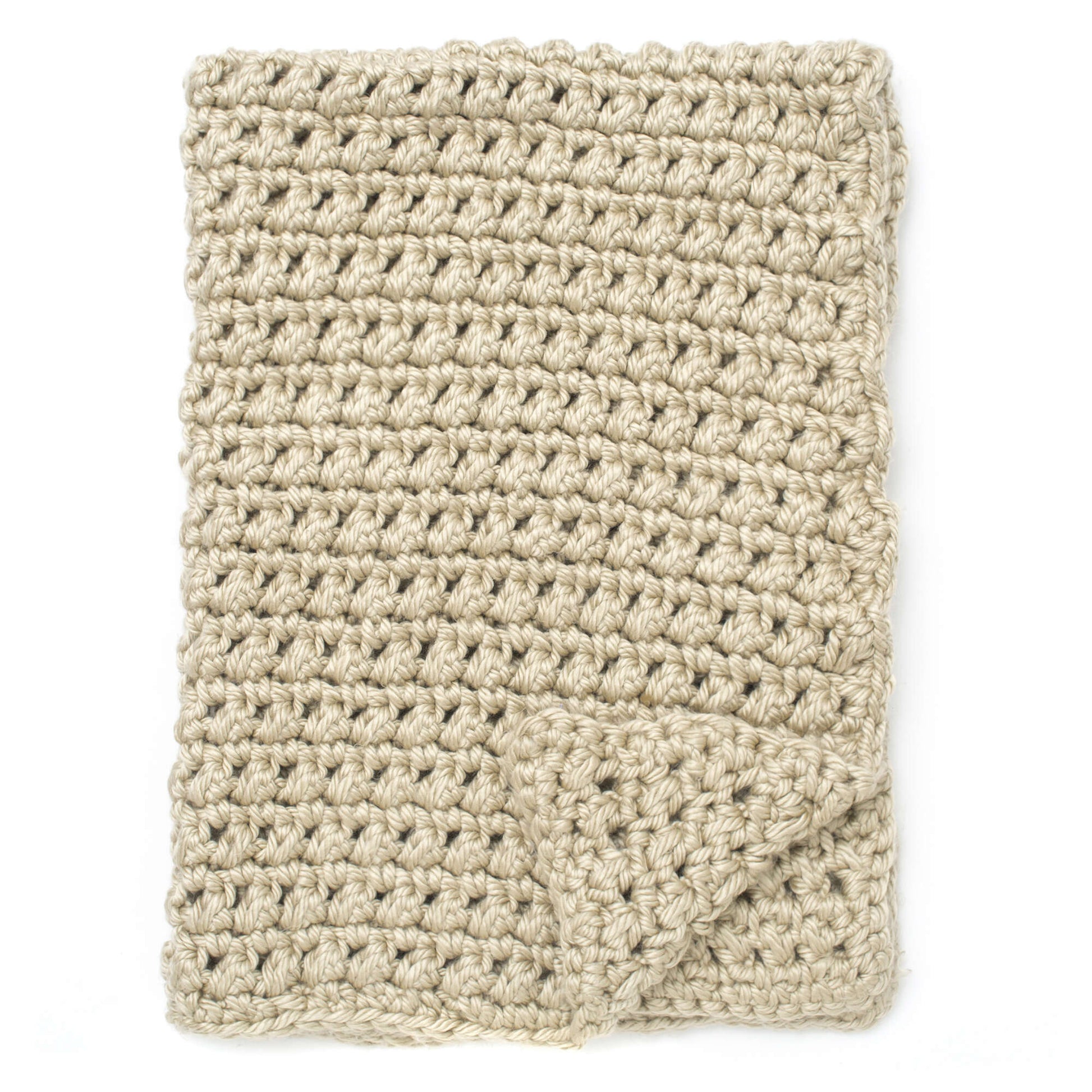 Free Bernat Easy Going Crochet Blanket Pattern