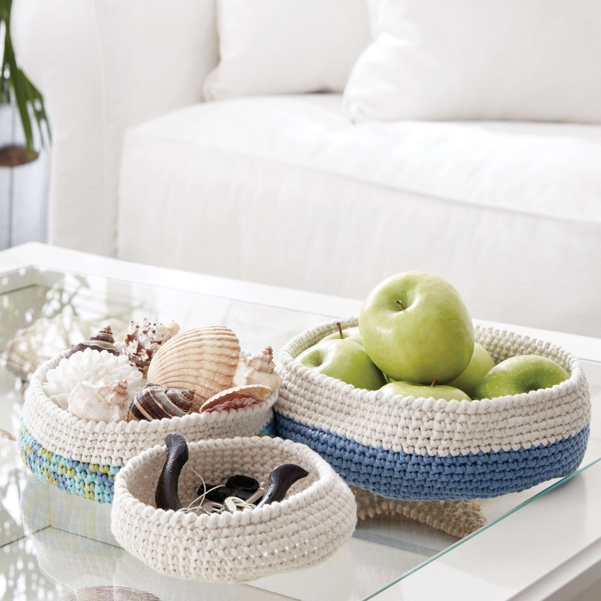 Free Bernat Crochet Nesting Bowls Pattern