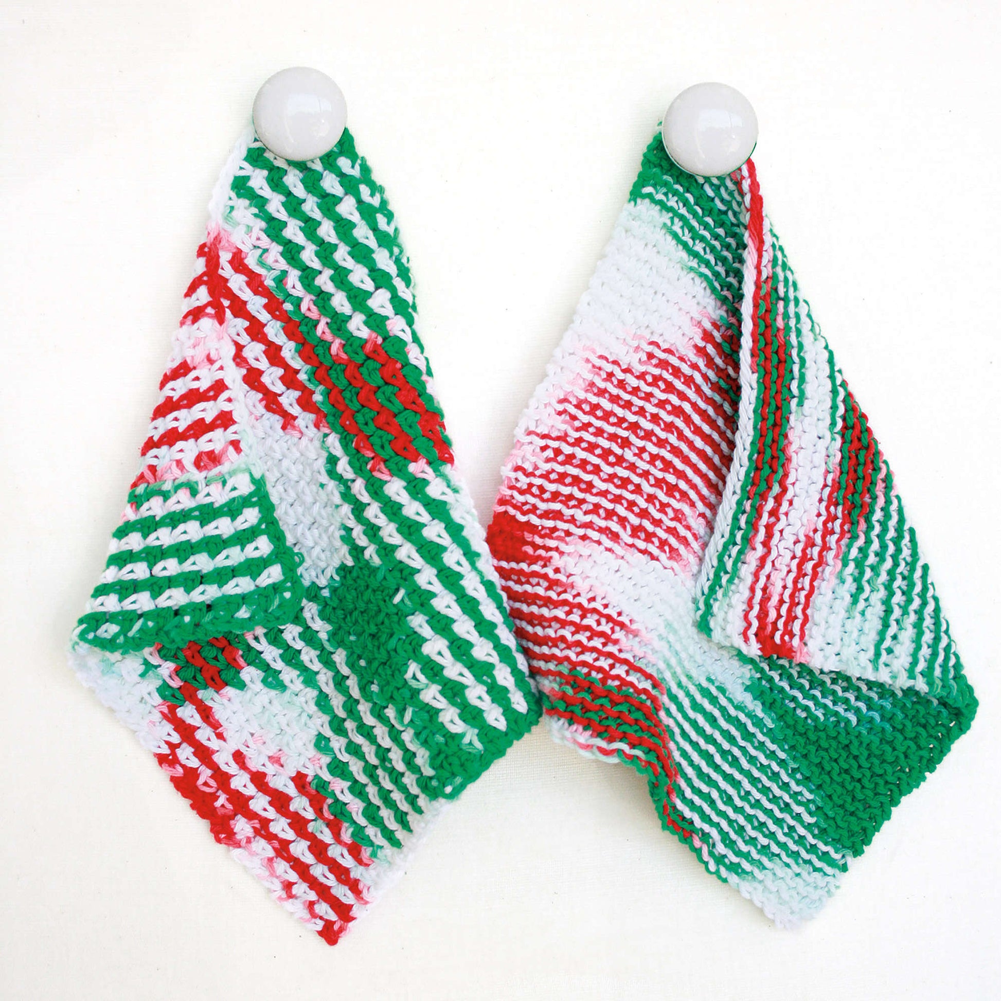 Free Bernat Holiday Crochet Dishcloth Pattern