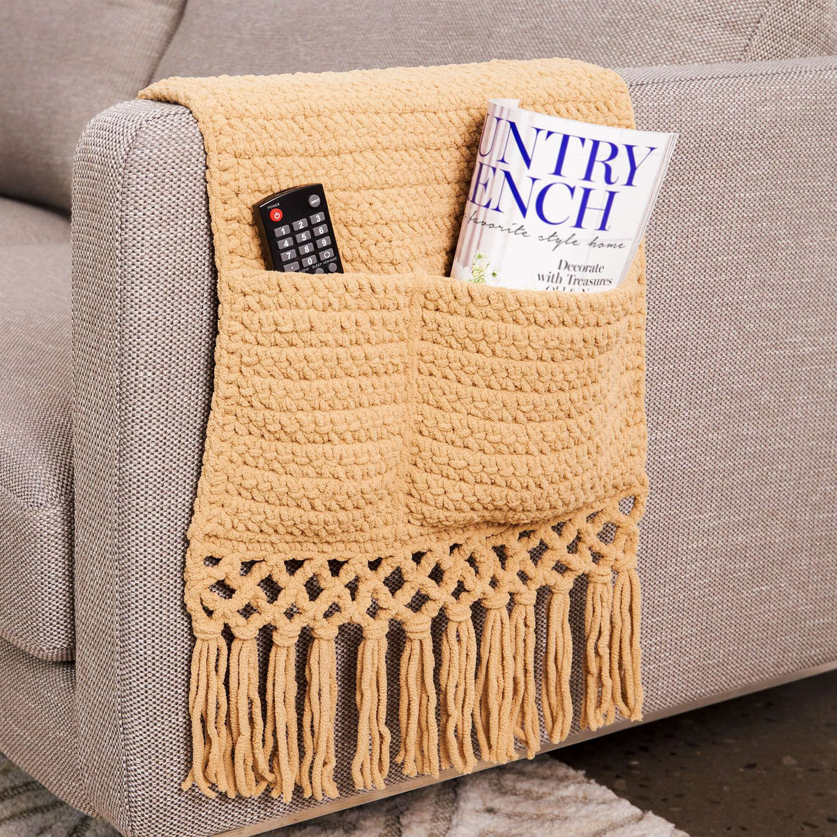 Crochet Design made in Bernat Blanket yarn