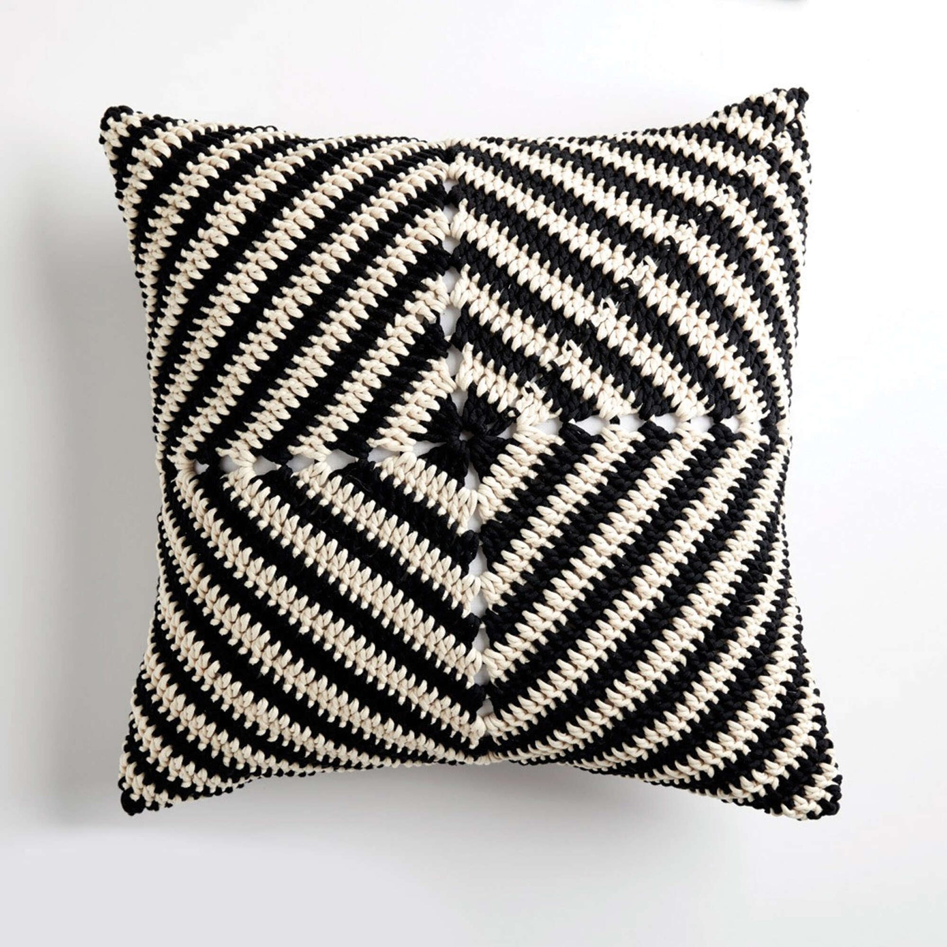 Free Bernat Line Up! Crochet Pillow Pattern