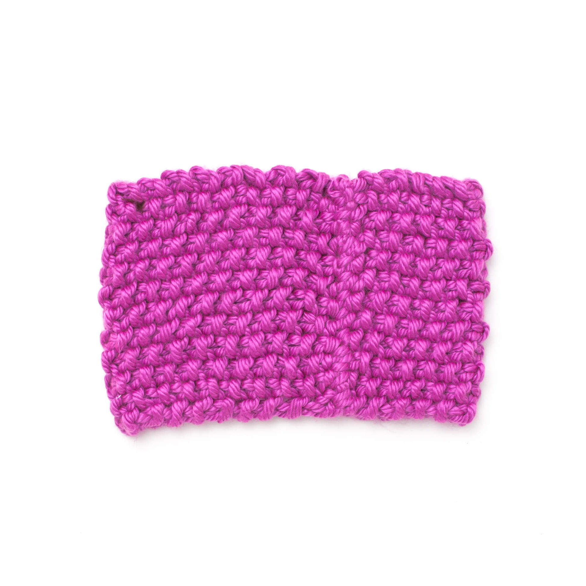 Free Bernat Super Size Seed Stitch Cowl Knit Pattern