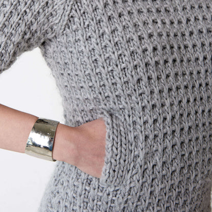 Bernat Slouchy Sweater Dress Knit M