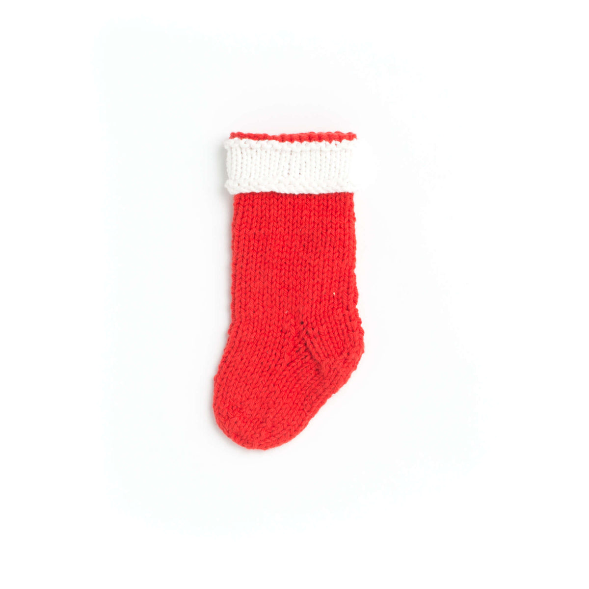 Knit Holiday made in Bernat Satin yarn