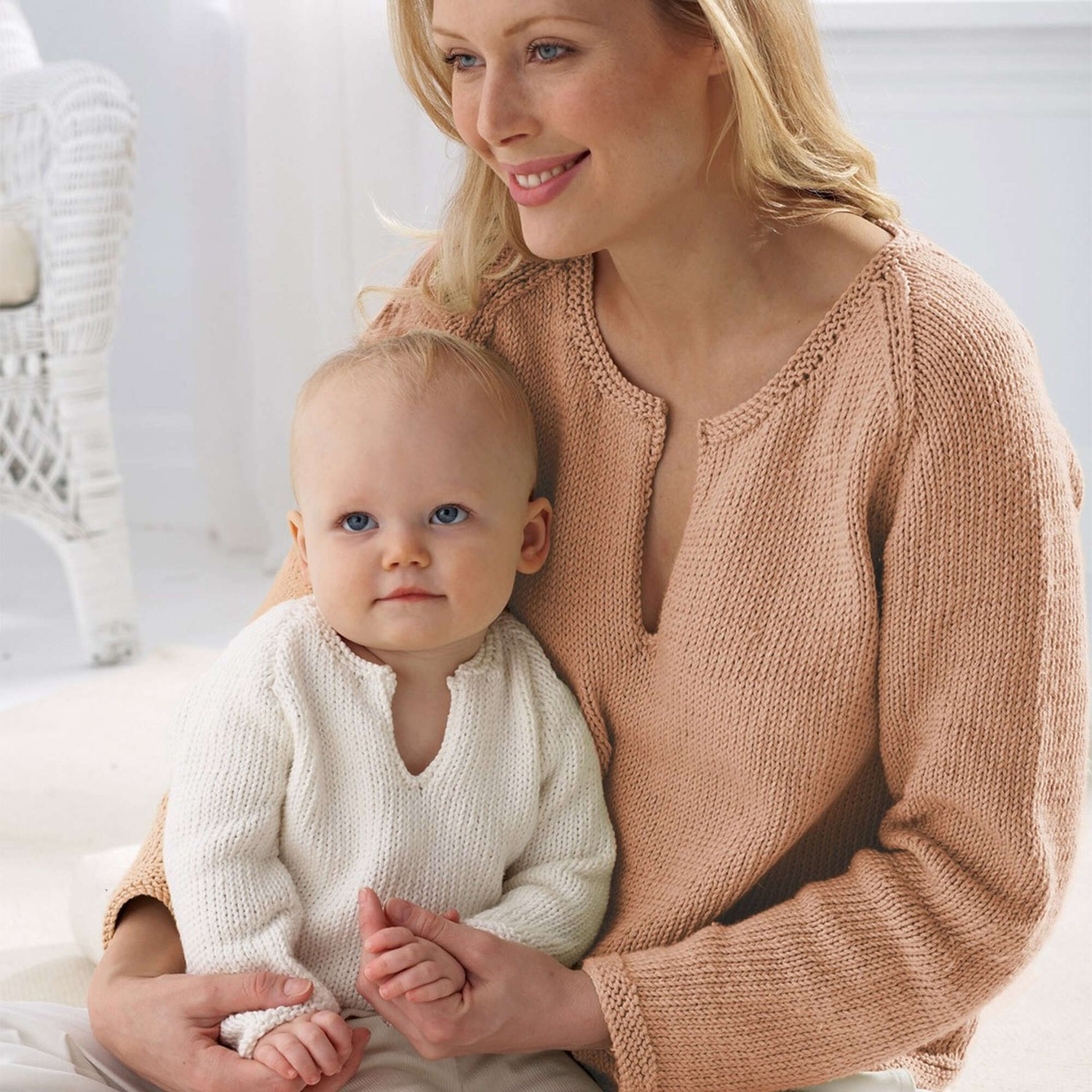 Free Bernat Mom's Pullover Knit Pattern