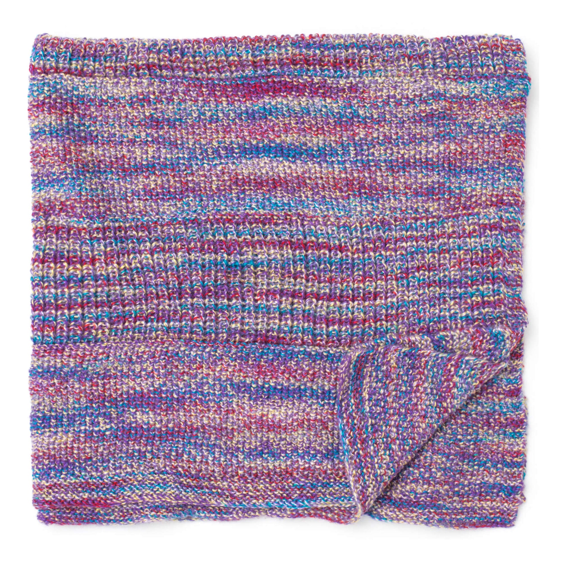 Free Bernat Super Textures Knit Blanket Pattern